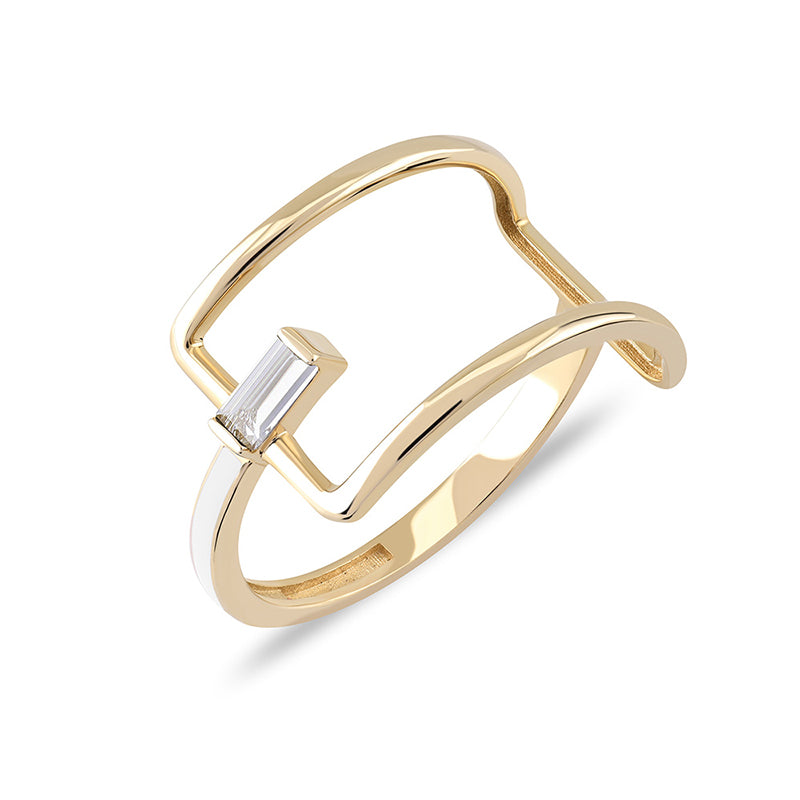 Single Baguette Ring