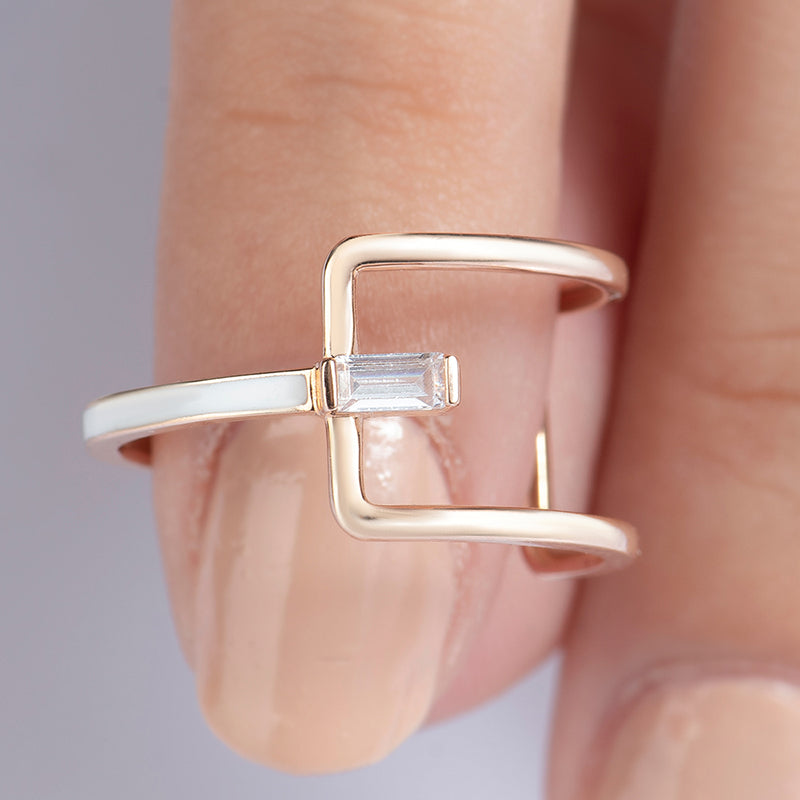 Single Baguette Ring