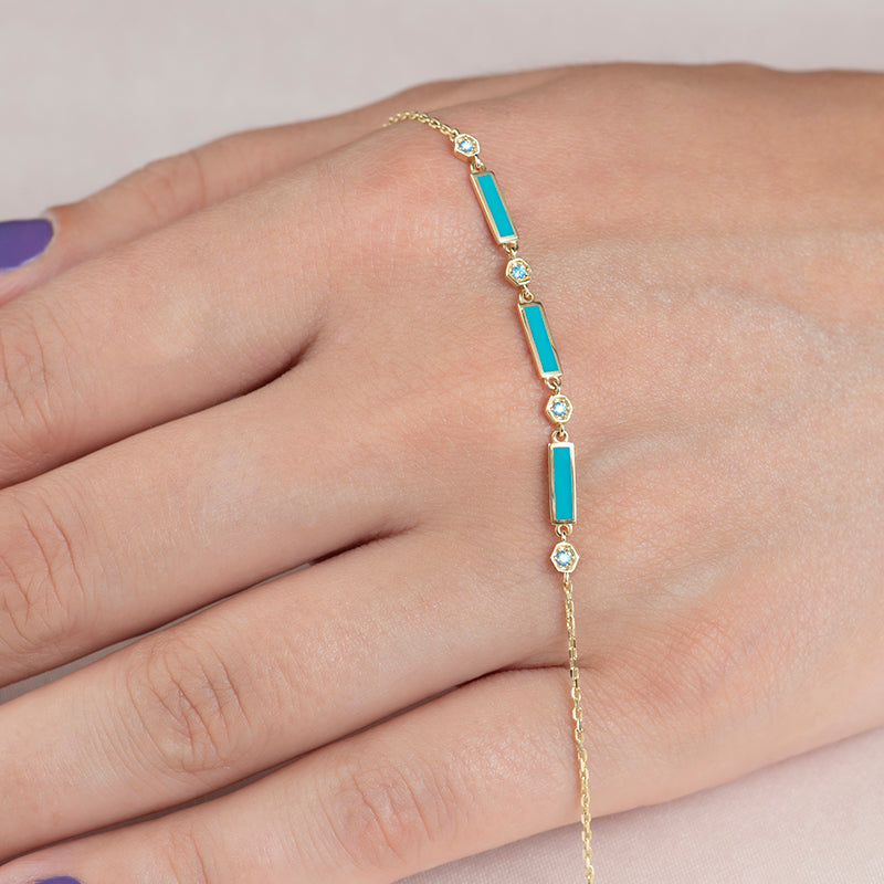 Turquoise Blue Bracelet