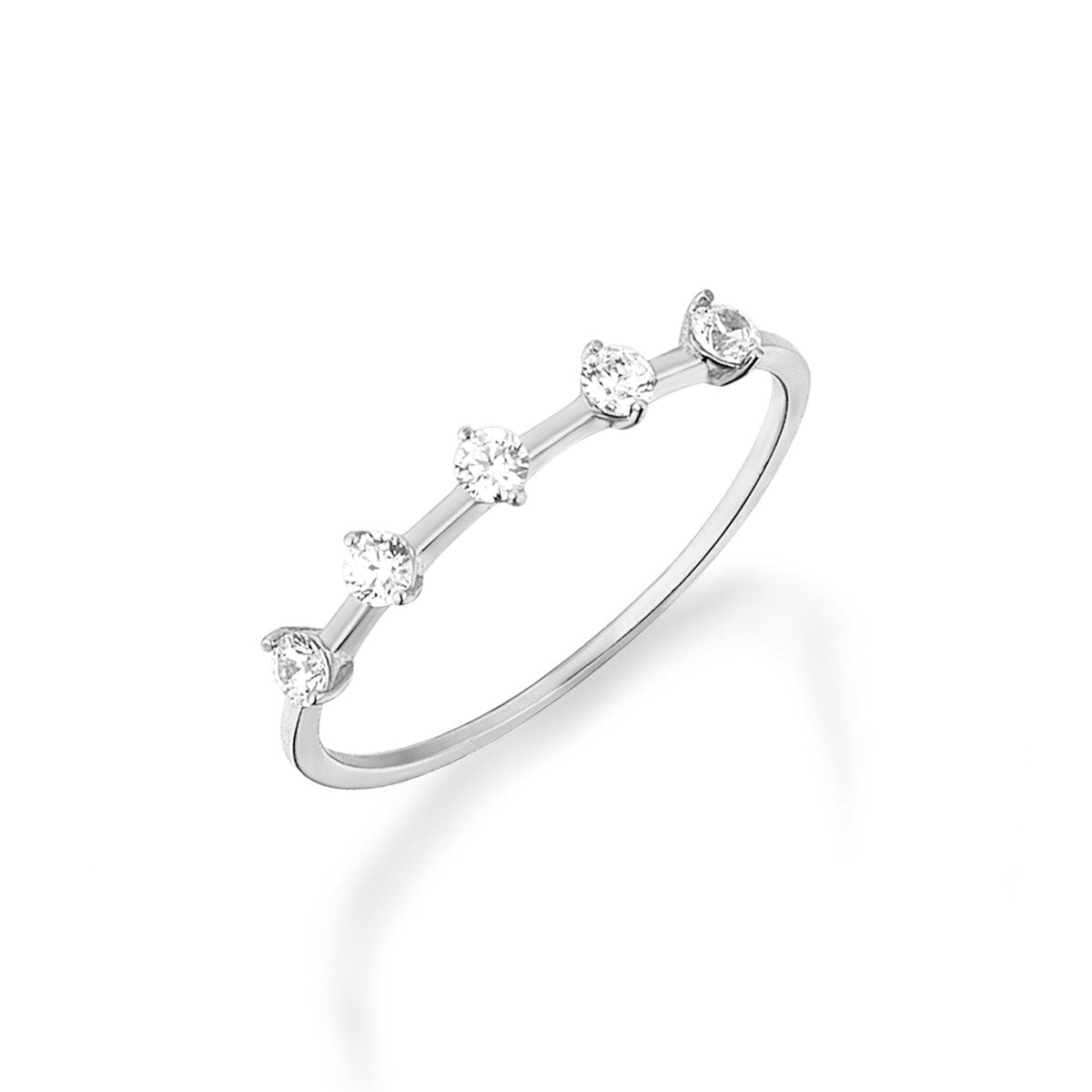 Glimmering Garland Ring