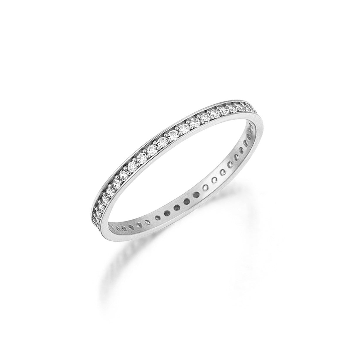 Sparkling Eternity Band Ring